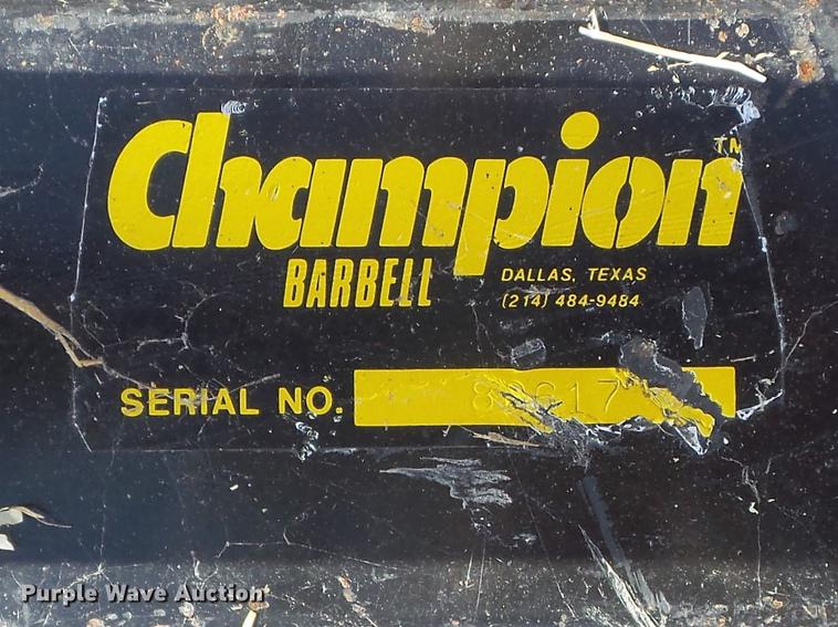 image for item CC9745 Exercise equipment