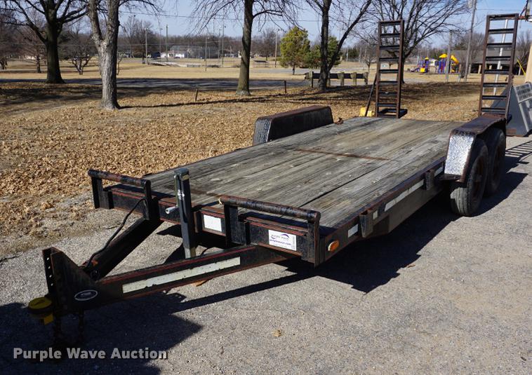 image for item DB0368 1996 Eagle utility trailer