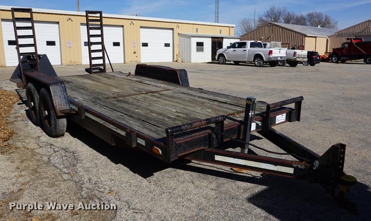 image for item DB0368 1996 Eagle utility trailer