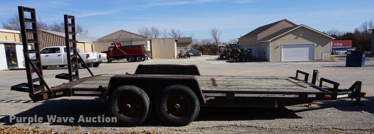 image for item DB0368 1996 Eagle utility trailer