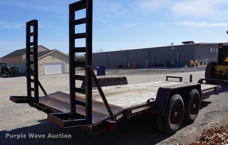 image for item DB0368 1996 Eagle utility trailer