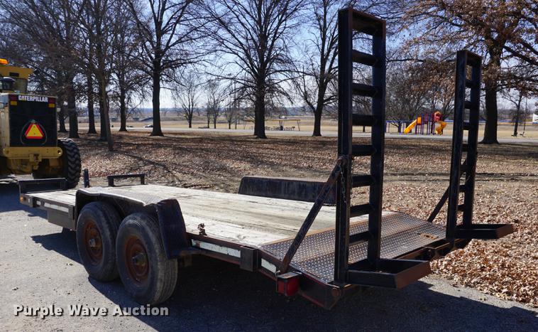 image for item DB0368 1996 Eagle utility trailer