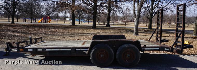 image for item DB0368 1996 Eagle utility trailer