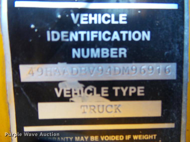 image for item DB7297 2004 Sterling SC8000 Cargo street sweeper truck