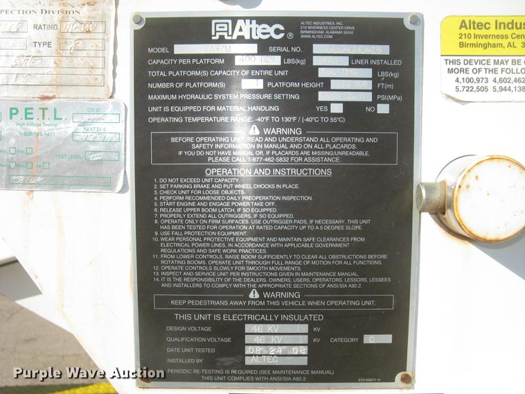 image for item DC2346 2008 GMC C5500 bucket truck