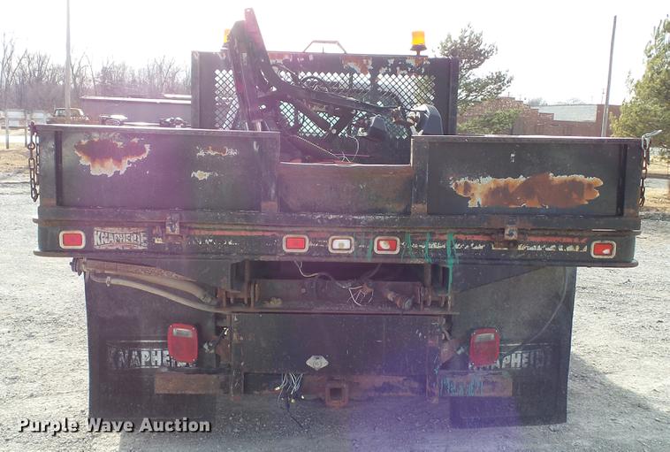 image for item DC5686 2002 Ford F350  XL Super Duty dump bed pickup truck