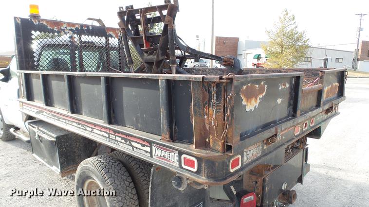 image for item DC5686 2002 Ford F350  XL Super Duty dump bed pickup truck