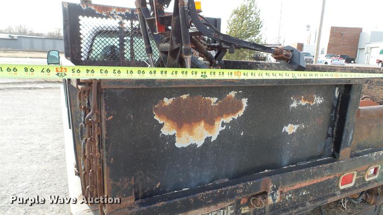image for item DC5686 2002 Ford F350  XL Super Duty dump bed pickup truck