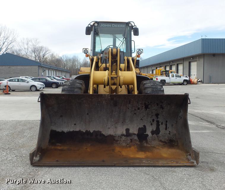 image for item DC7427 2003 John Deere 624H wheel loader