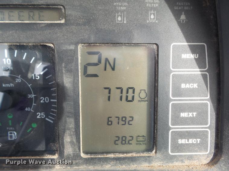 image for item DC7427 2003 John Deere 624H wheel loader