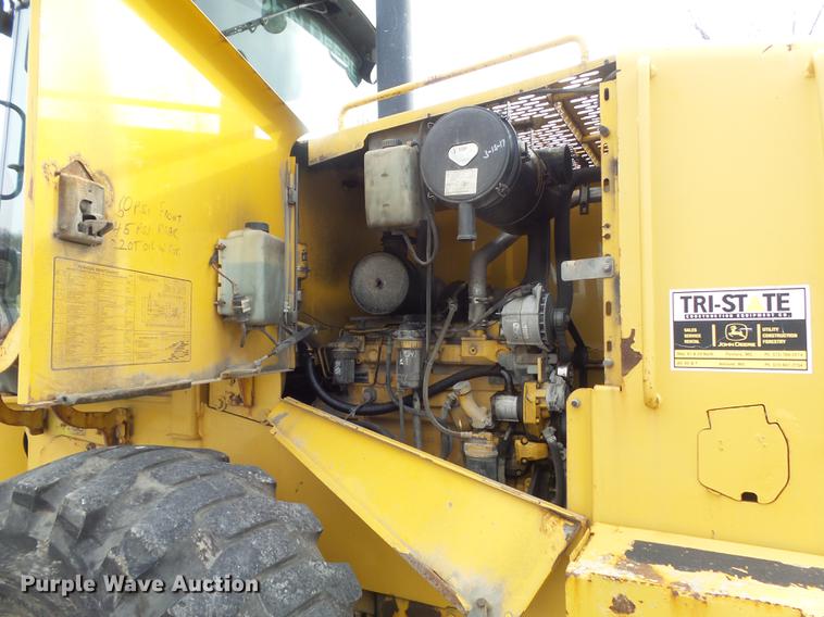 image for item DC7427 2003 John Deere 624H wheel loader