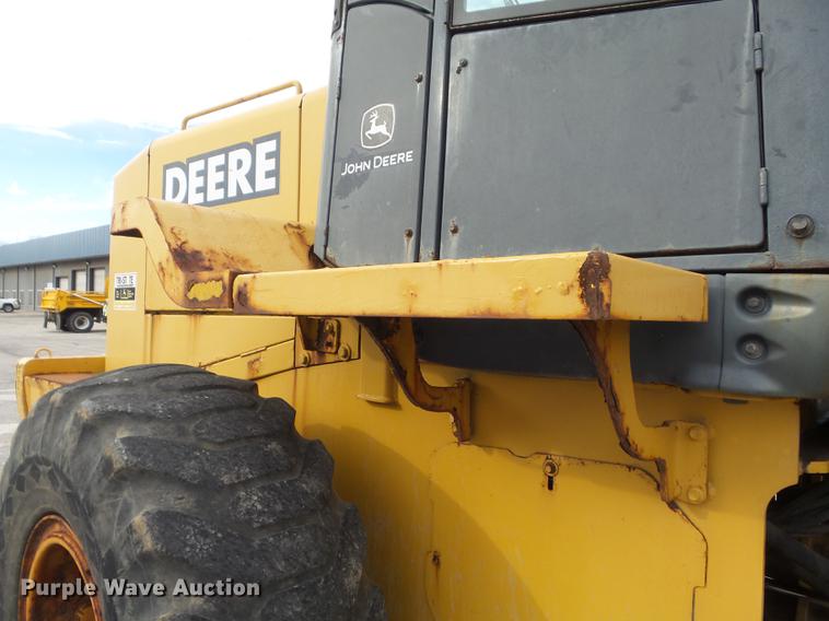 image for item DC7427 2003 John Deere 624H wheel loader