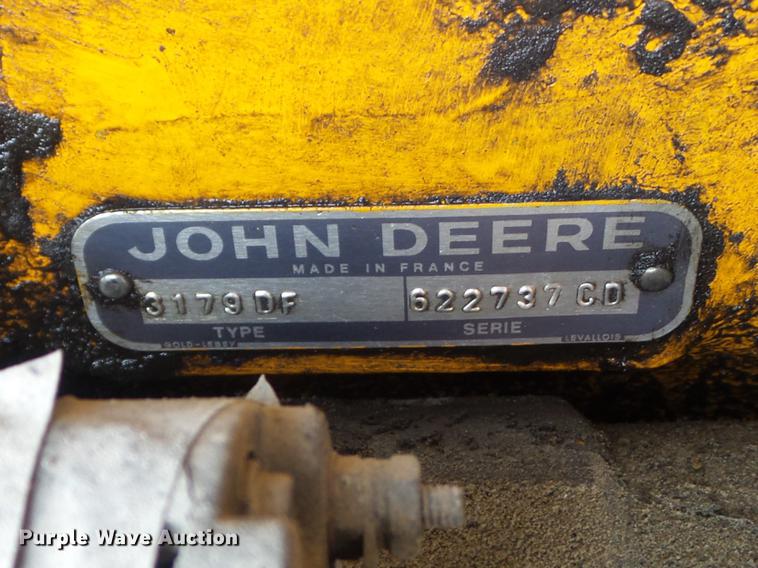 image for item DC7428 1984 Ingersoll Rand air compressor