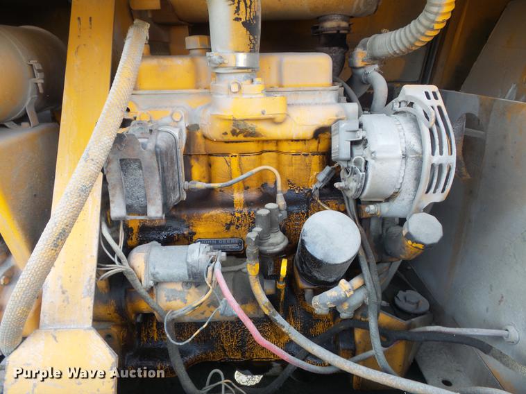 image for item DC7428 1984 Ingersoll Rand air compressor