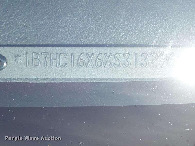 image for item DC7436 1999 Dodge Ram 1500 pickup truck