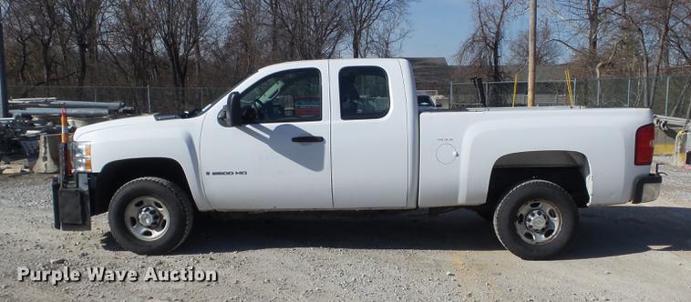 image for item DC7439 2008 Chevrolet Silverado 2500HD Ext. Cab pickup truck
