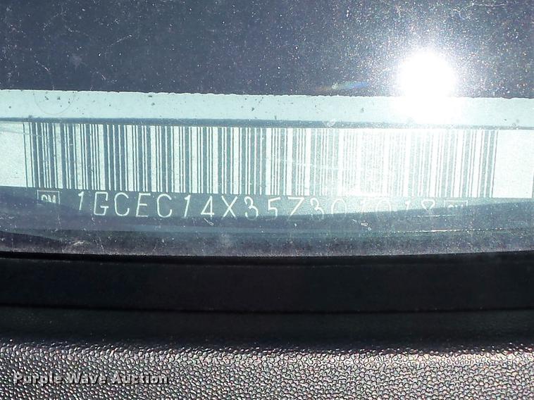 image for item DC7440 2005 Chevrolet Silverado 1500 pickup truck