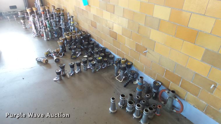 image for item EF9347 Approximately 90 fire hose nozzles