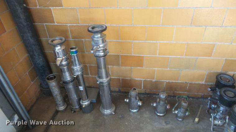 image for item EF9347 Approximately 90 fire hose nozzles