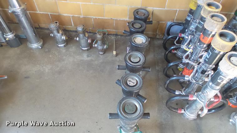 image for item EF9347 Approximately 90 fire hose nozzles
