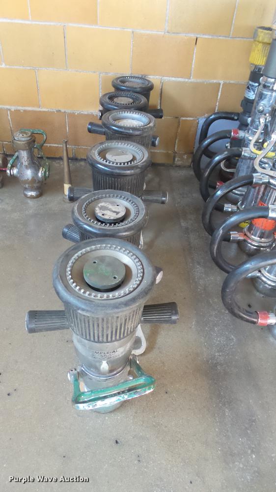 image for item EF9347 Approximately 90 fire hose nozzles