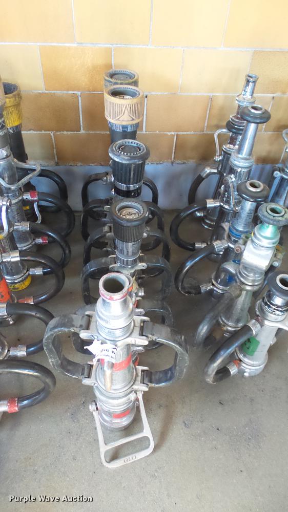 image for item EF9347 Approximately 90 fire hose nozzles