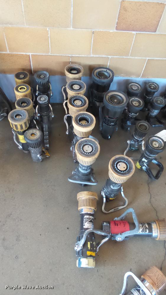 image for item EF9347 Approximately 90 fire hose nozzles