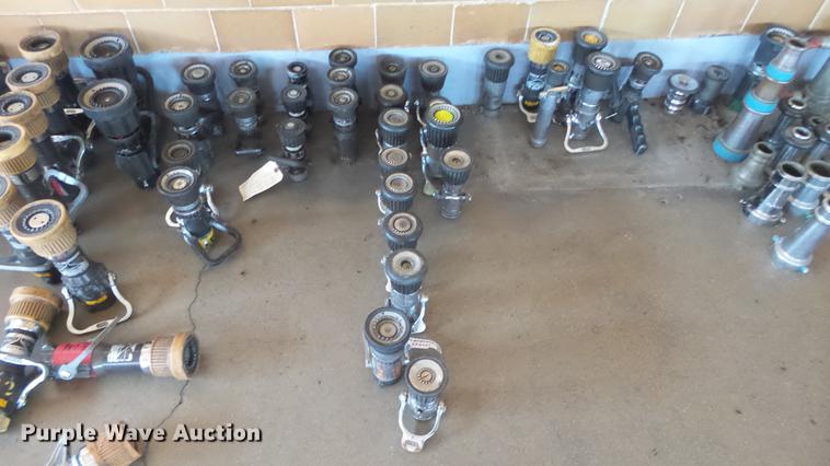 image for item EF9347 Approximately 90 fire hose nozzles