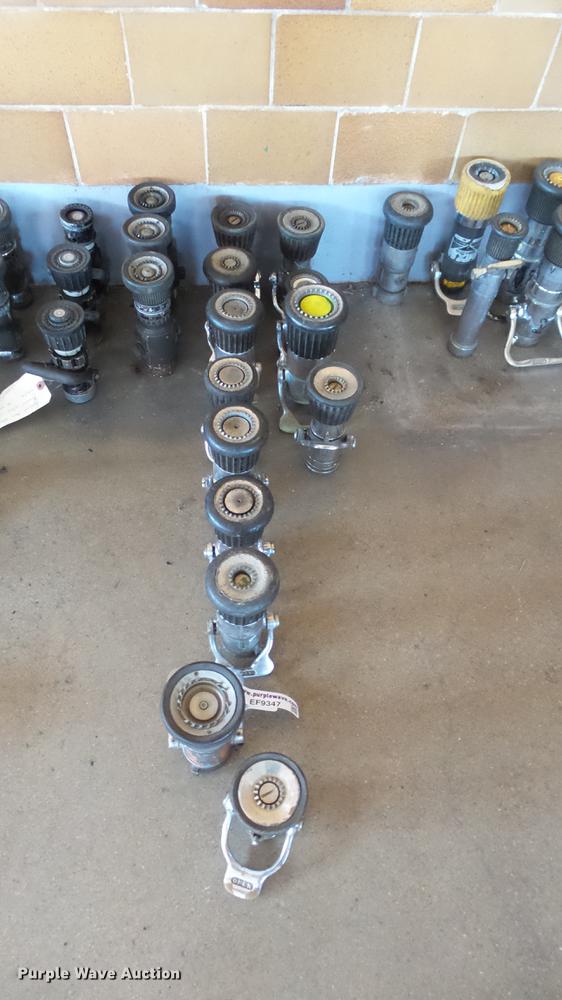 image for item EF9347 Approximately 90 fire hose nozzles