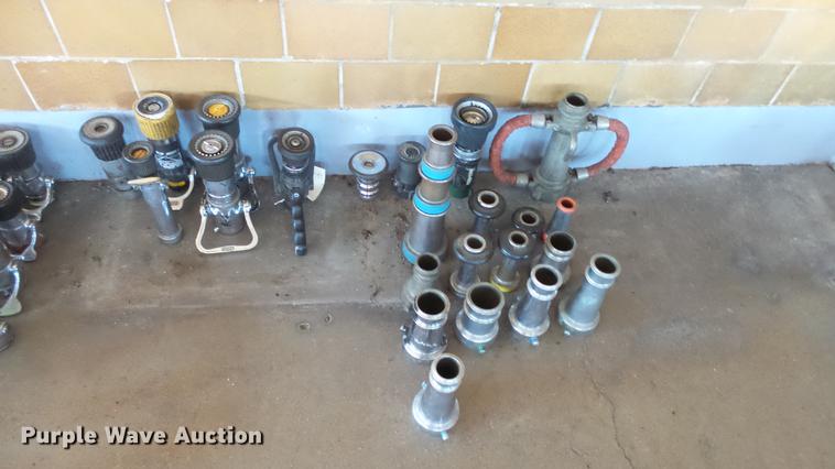 image for item EF9347 Approximately 90 fire hose nozzles
