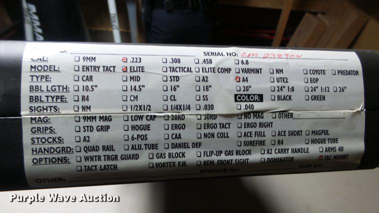 image for item EF9434 (9) Rock River Arms long gun cases