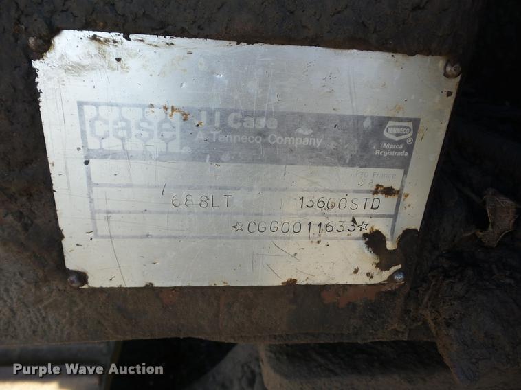 image for item EI9757 1989 Case 688LT excavator