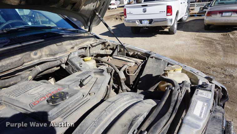 image for item DB0363 2007 Dodge Ram 2500 Quad Cab flatbed truck