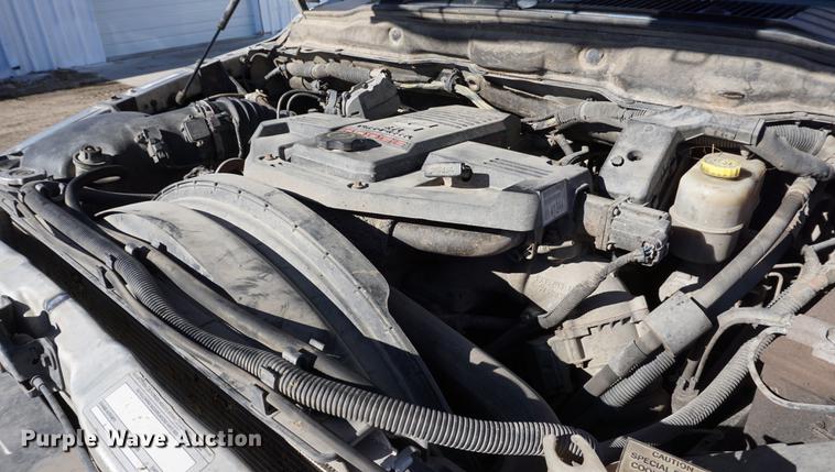 image for item DB0363 2007 Dodge Ram 2500 Quad Cab flatbed truck