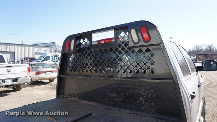image for item DB0363 2007 Dodge Ram 2500 Quad Cab flatbed truck