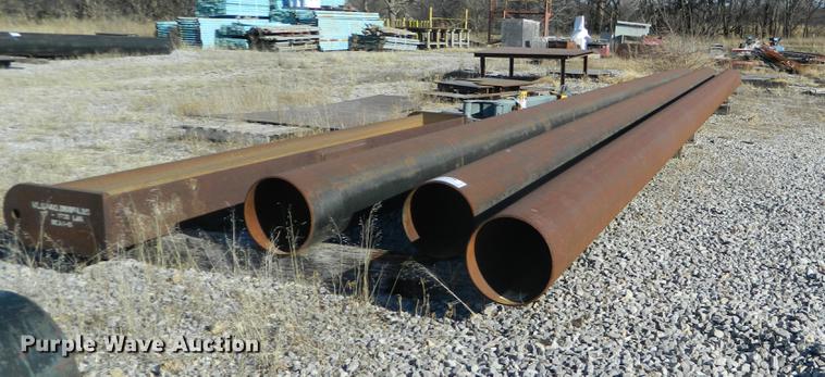image for item DB1226 (3) steel pipes