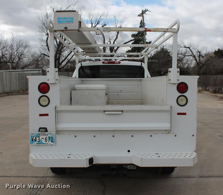 image for item DB5099 2008 Chevrolet Silverado 2500HD utility bed pickup truck