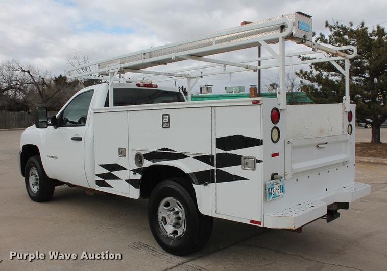 image for item DB5099 2008 Chevrolet Silverado 2500HD utility bed pickup truck
