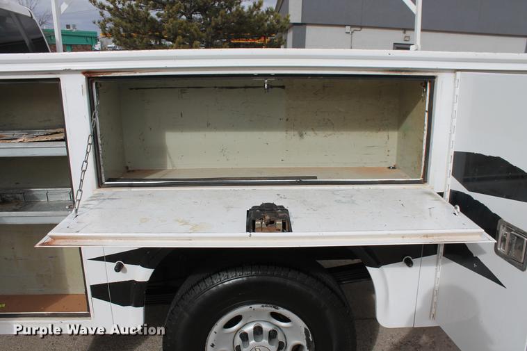 image for item DB5099 2008 Chevrolet Silverado 2500HD utility bed pickup truck