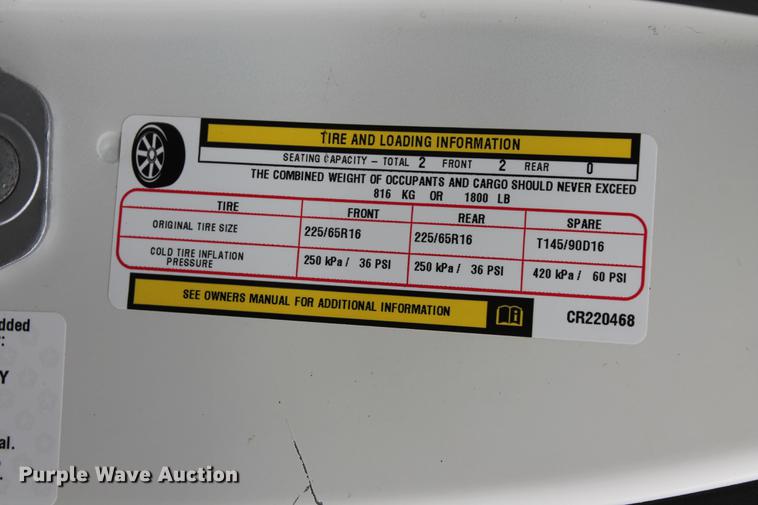 image for item DB5100 2012 Dodge Grand Caravan cargo van