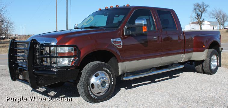 image for item DB5111 2008 Ford F350 Super Duty King Ranch Crew Cab pickup truck