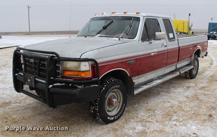 image for item DB6604 1993 Ford F250 SuperCab pickup truck