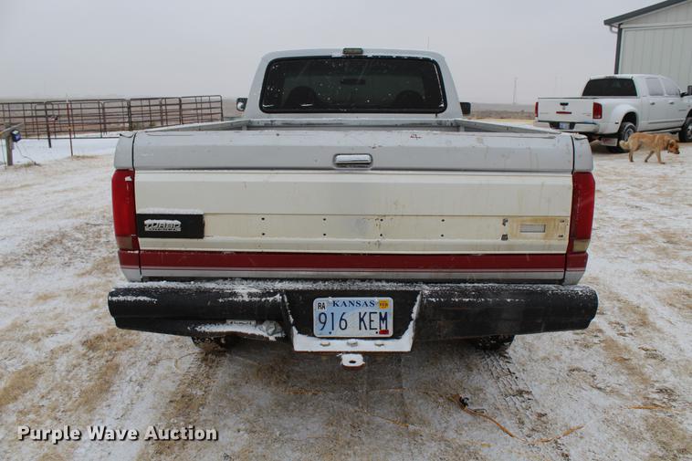 image for item DB6604 1993 Ford F250 SuperCab pickup truck