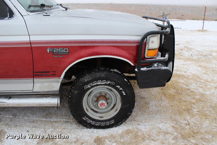 image for item DB6604 1993 Ford F250 SuperCab pickup truck