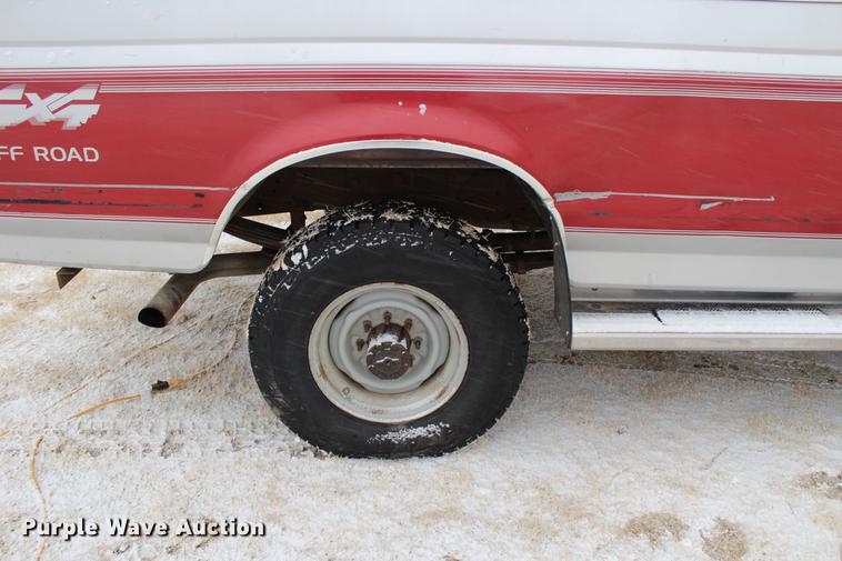 image for item DB6604 1993 Ford F250 SuperCab pickup truck