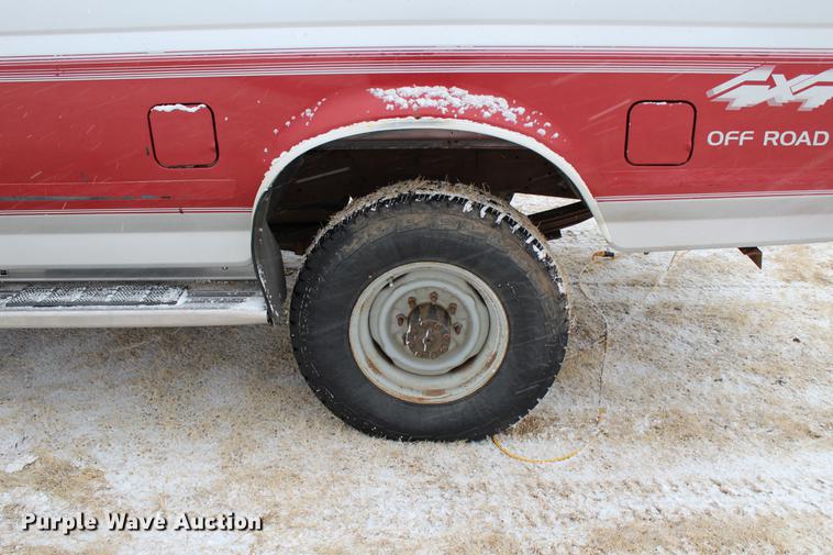 image for item DB6604 1993 Ford F250 SuperCab pickup truck