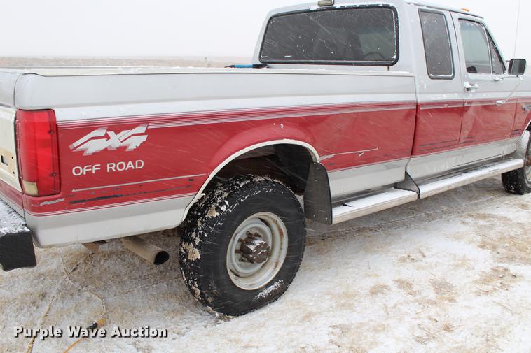 image for item DB6604 1993 Ford F250 SuperCab pickup truck