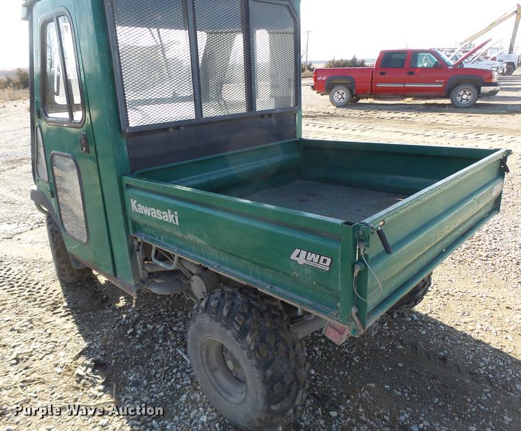 image for item DB9780 2007 Kawasaki Mule KAF600E utility vehicle
