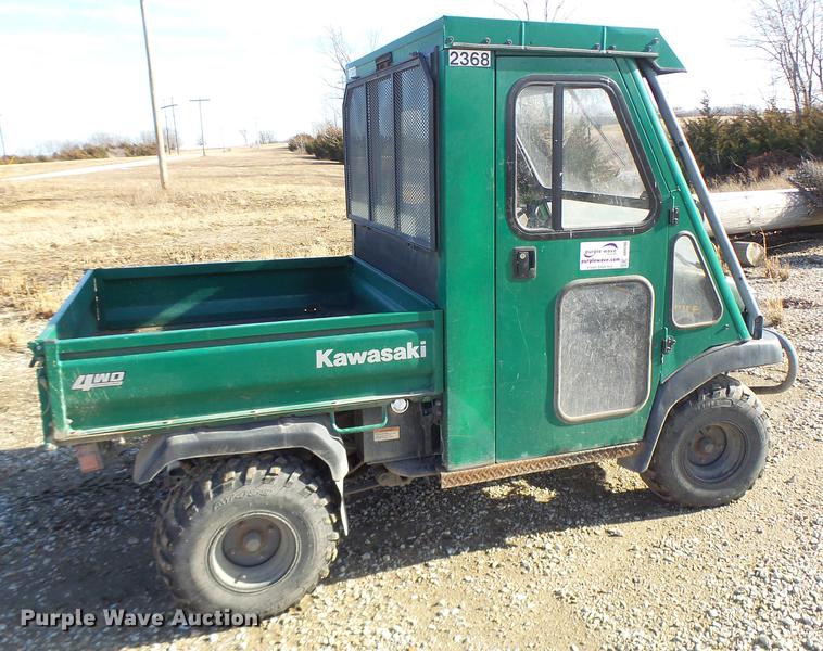 image for item DB9780 2007 Kawasaki Mule KAF600E utility vehicle