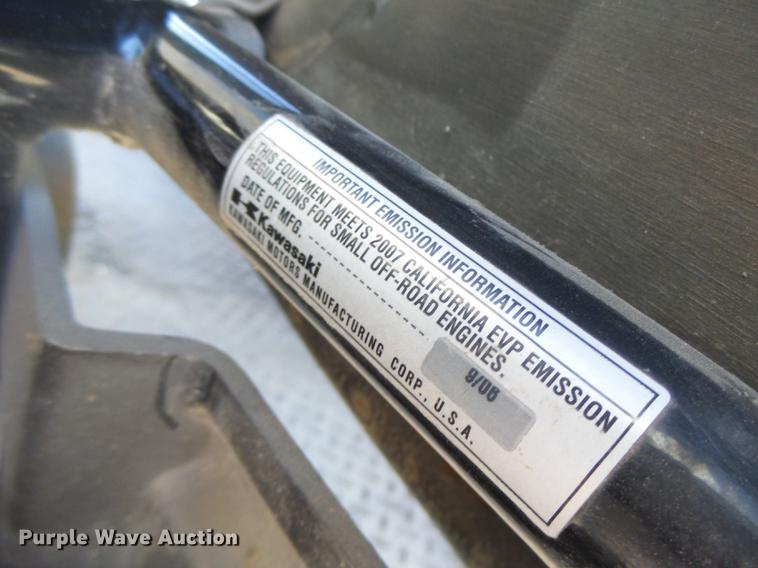 image for item DB9780 2007 Kawasaki Mule KAF600E utility vehicle